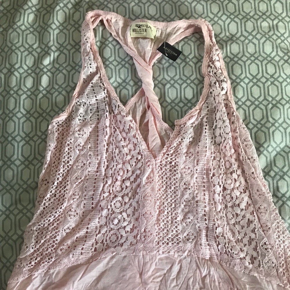 Lace tank top